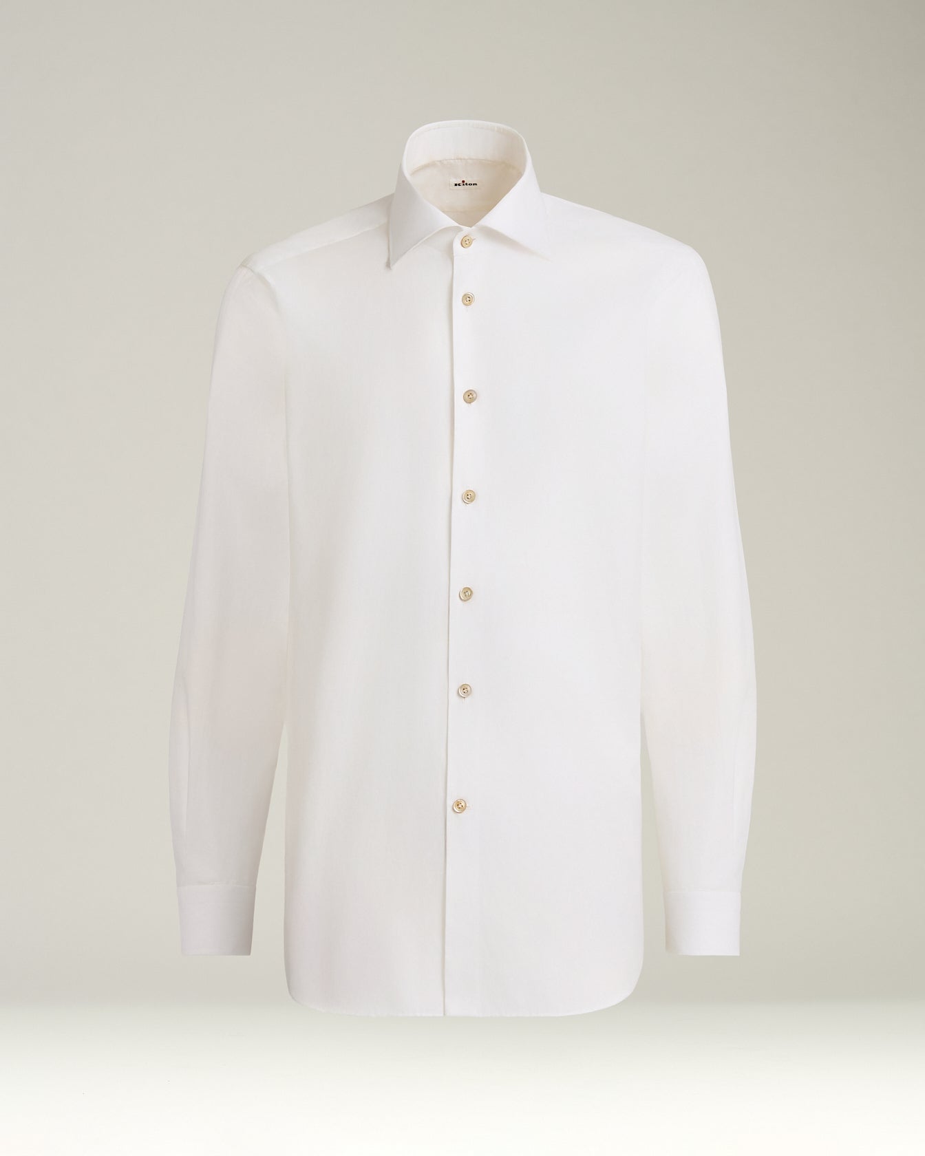 men’s 'formal' regular fit shirt in white cotton