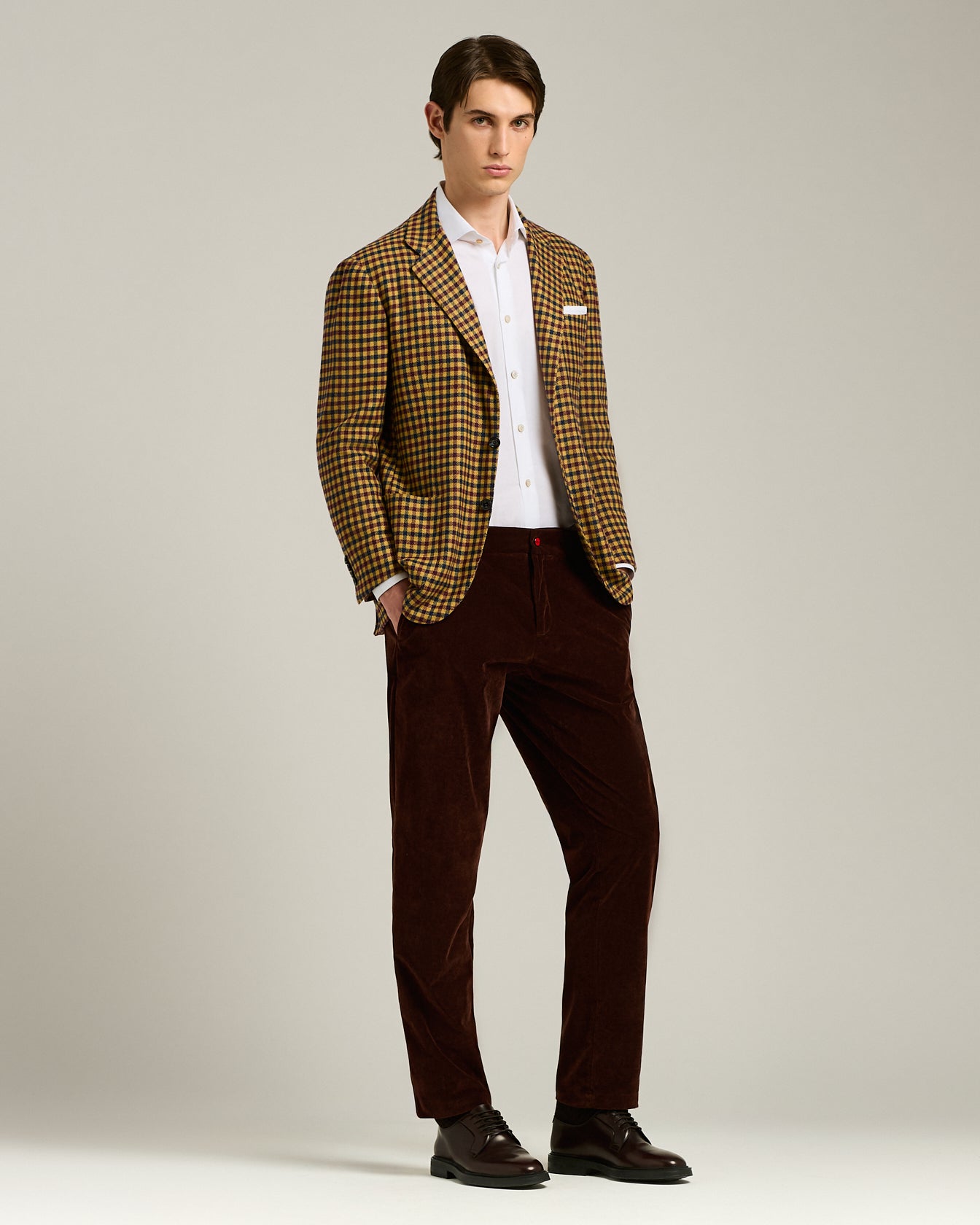 FORMAL' REGULAR FIT SHIRT IN WHITE COTTON