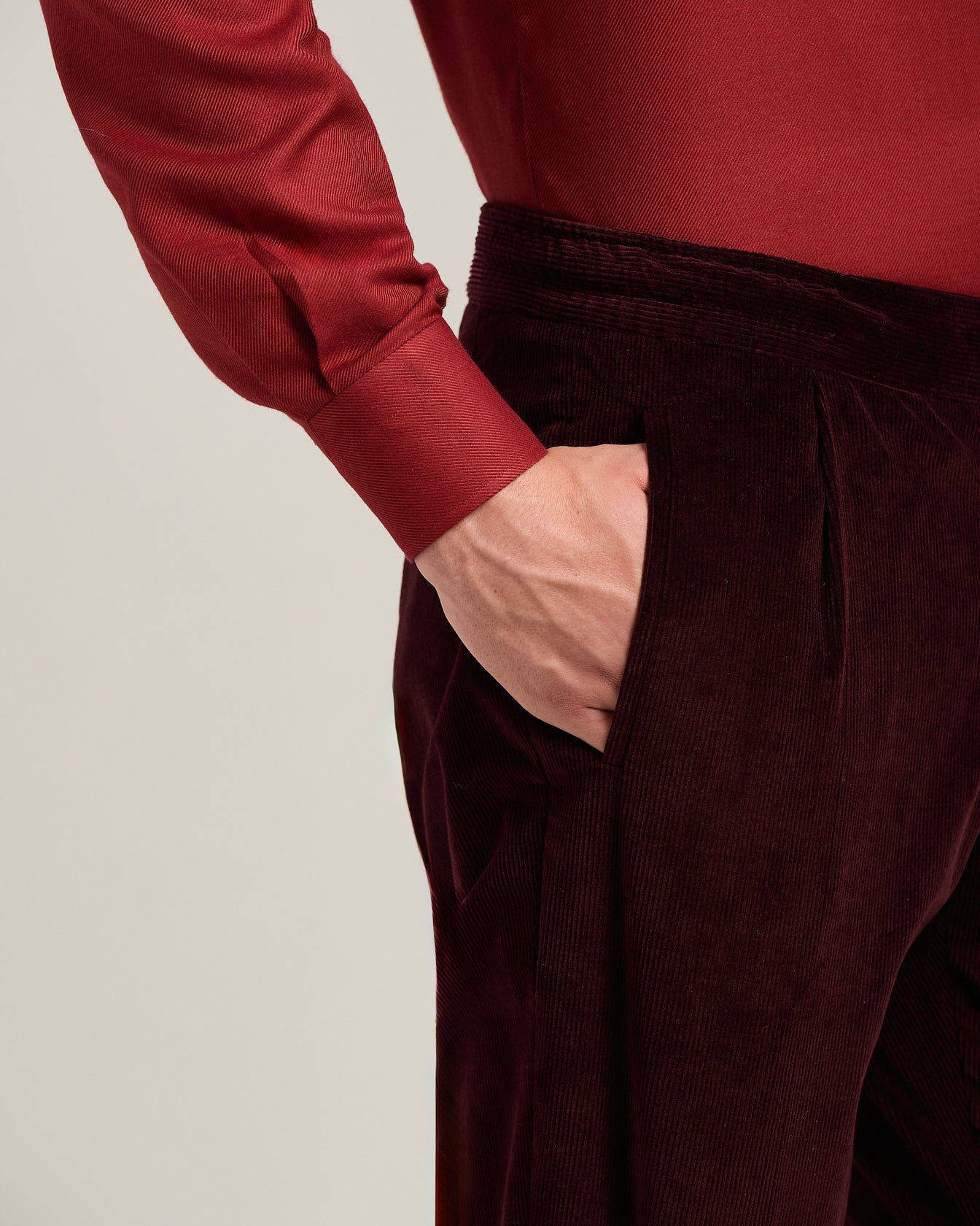 FINE CORDUROY TROUSERS