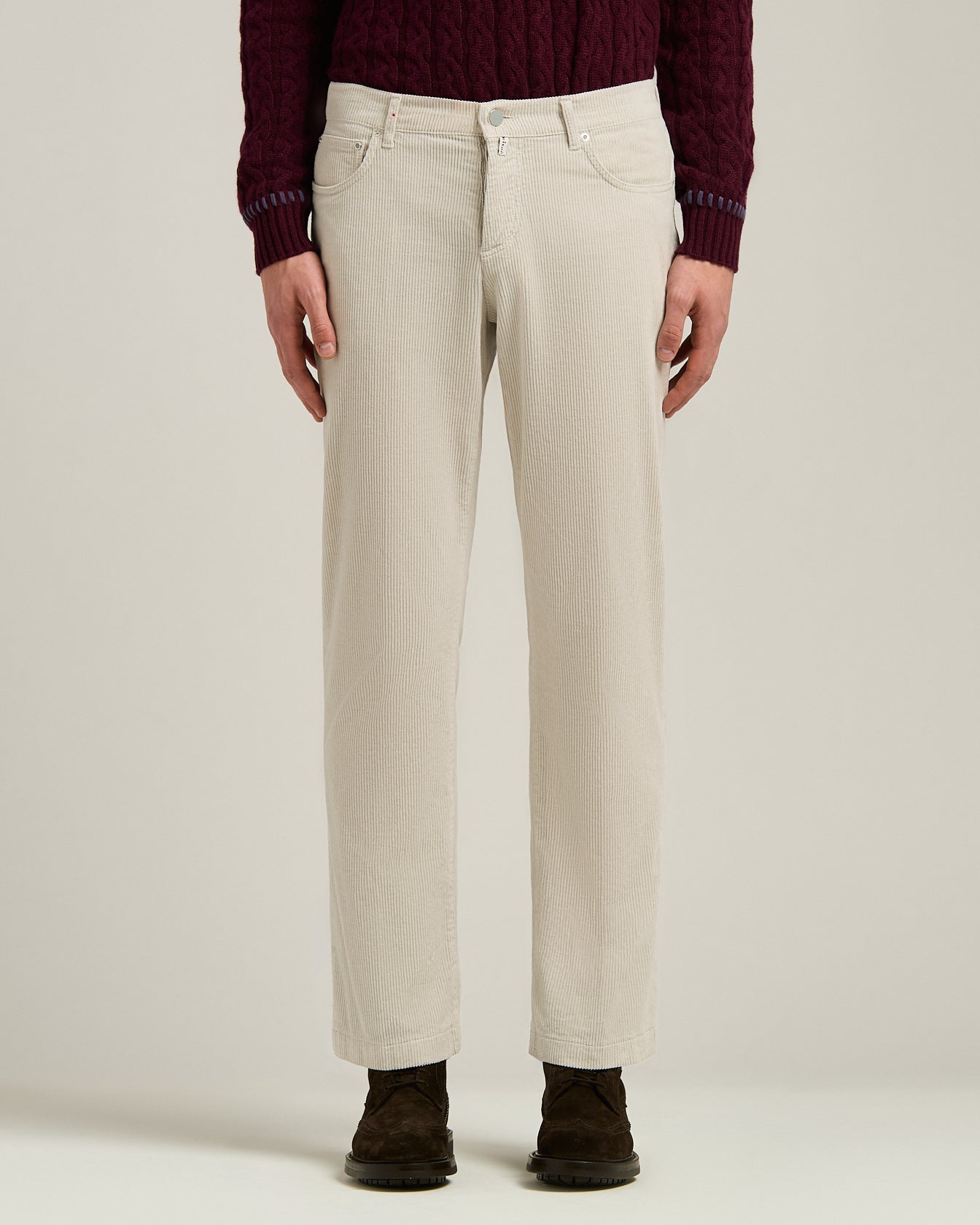 FIVE-POCKET CORDUROY TROUSERS
